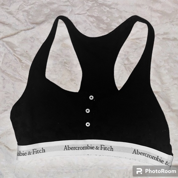 Abercrombie & Fitch Waffle Knit Lounge Bra - Picture 8 of 11